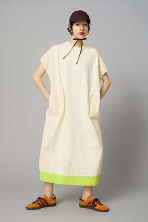 HeRIN.CYE | Attachmment knit one piece (ワンピース(ミニ