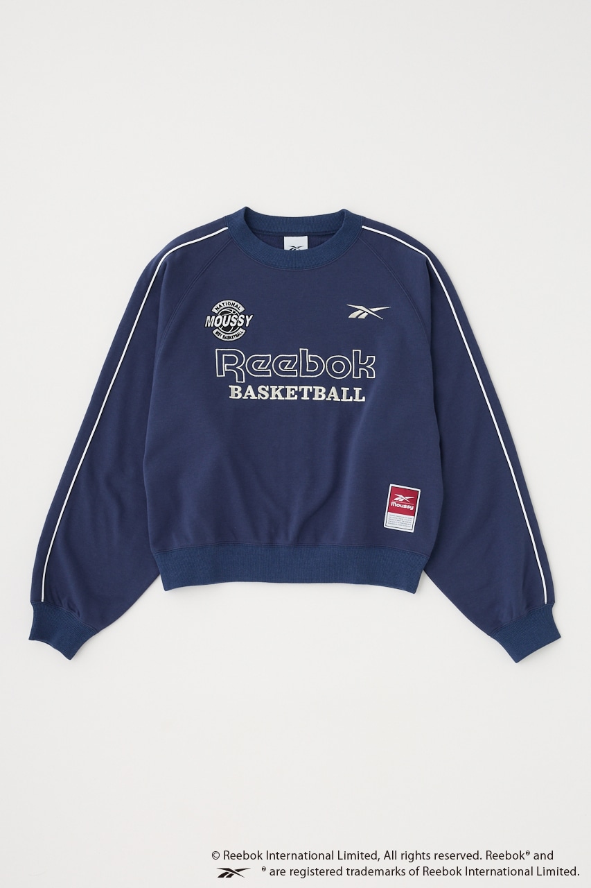 MOUSSY | REEBOK PIPING SWEAT プルオーバー (スウェット・パーカー