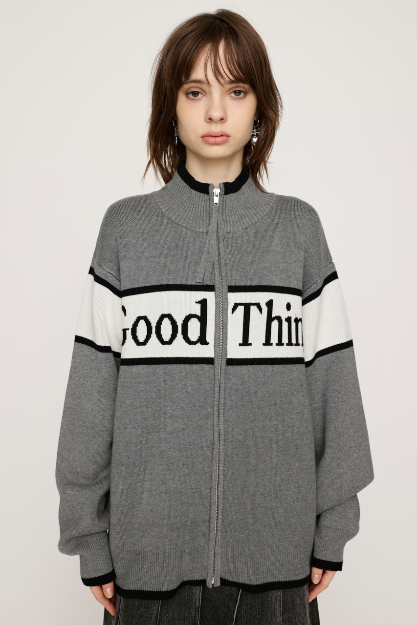 SLY | LINE LOGO ZIP カーディガン (カーディガン ) |SHEL'TTER WEBSTORE