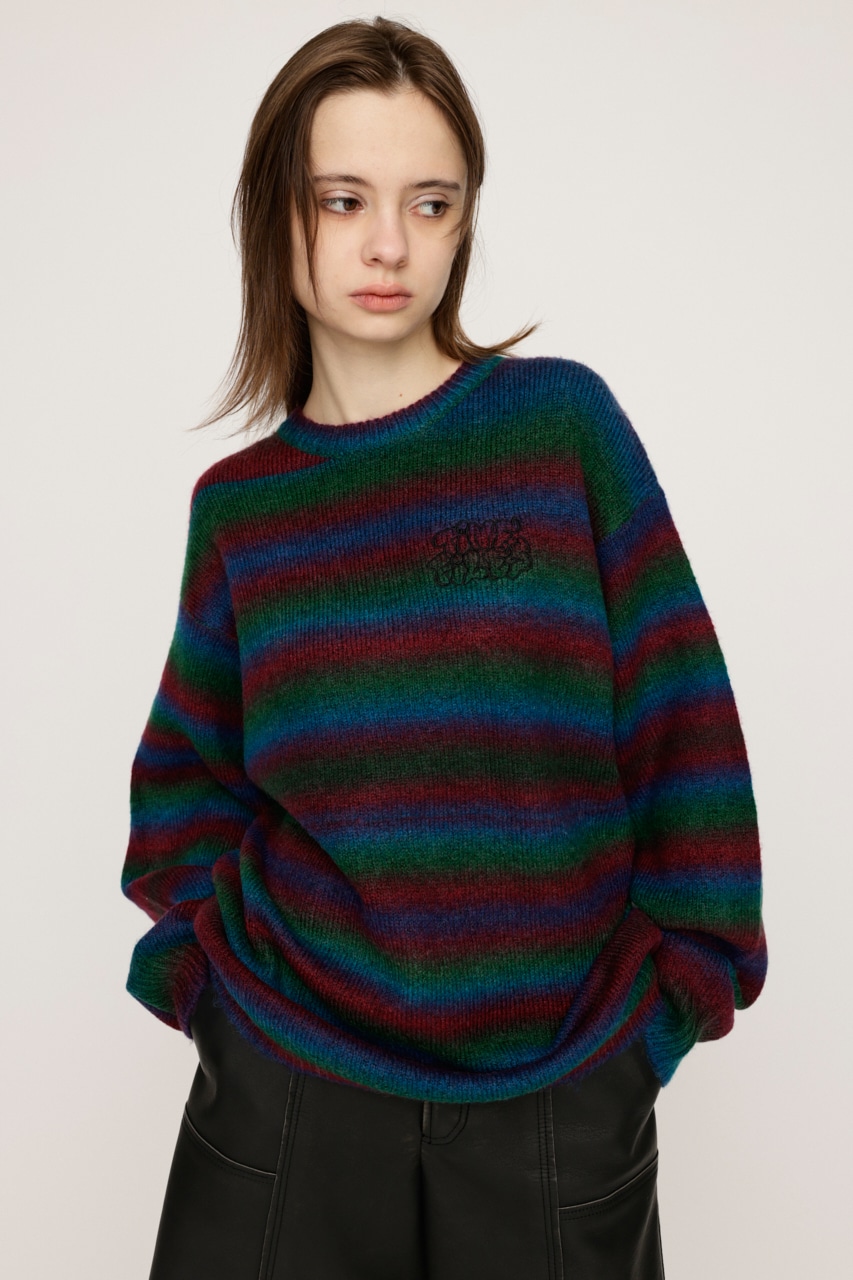 SLY | FRONT LOGO LOOSE トップス (ニット ) |SHEL'TTER WEBSTORE