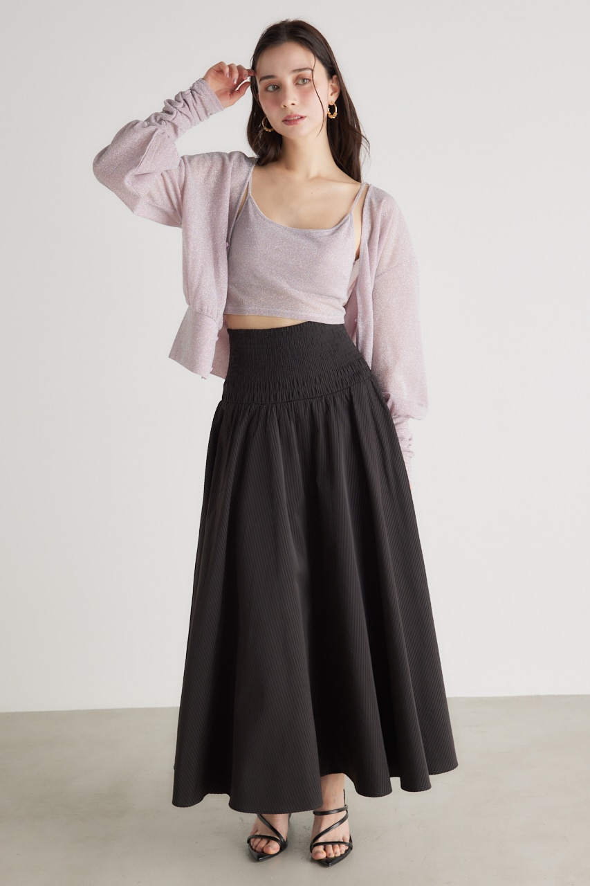 rienda | シャーリングH/W 2WAYストリングSK (スカート(ロング