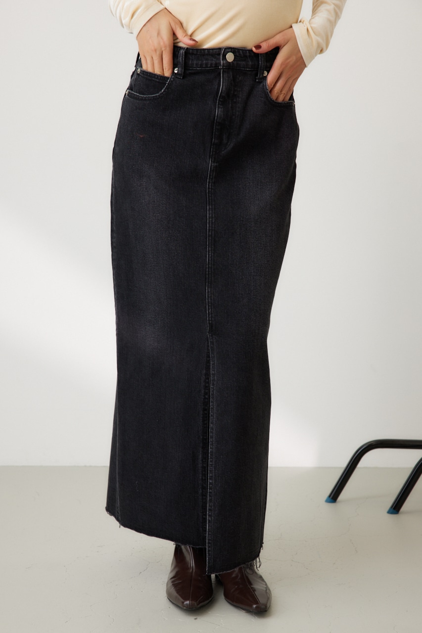 crie conforto | デニムタイトロングスカート (スカート ) |SHEL'TTER