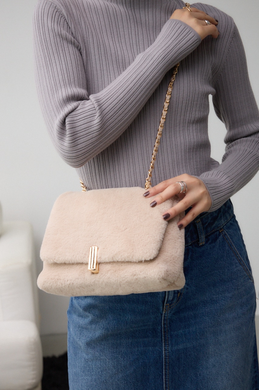 AZUL BY MOUSSY | フェイクファーフラップバッグ (すべて ) |SHEL'TTER