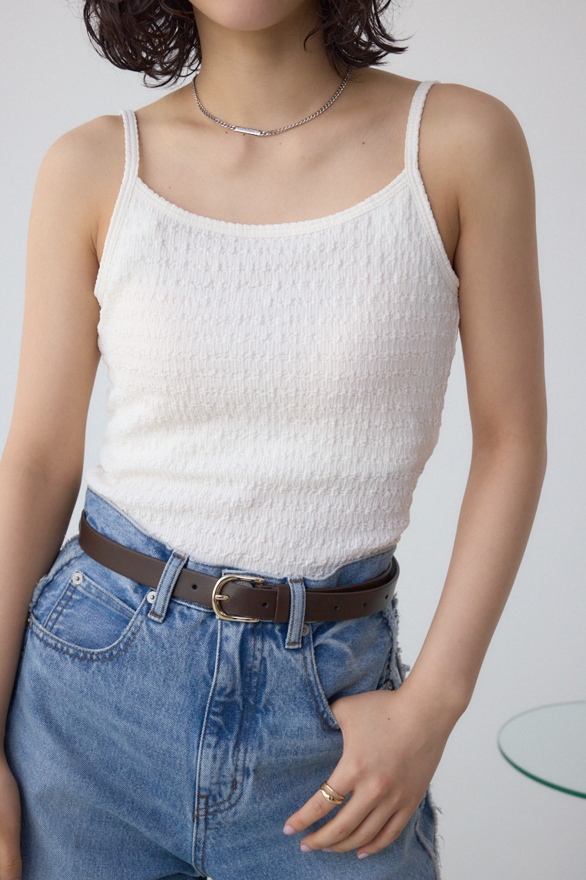 MOUSSY BEP GUN GRAPHIC キャミソール BEP GUN GRAPHIC キャミソール