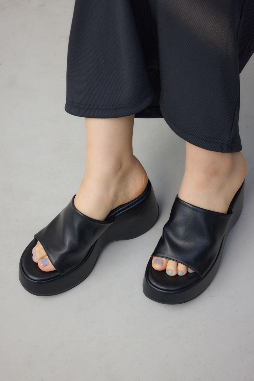 AZUL BY MOUSSY | プラットフォームミュールサンダル (サンダル