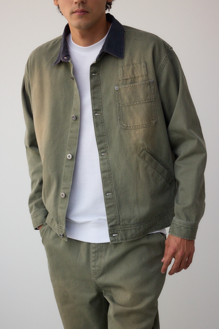 AZUL BY MOUSSY | ヴィンテージアーミーダックブルゾン (ブルゾン