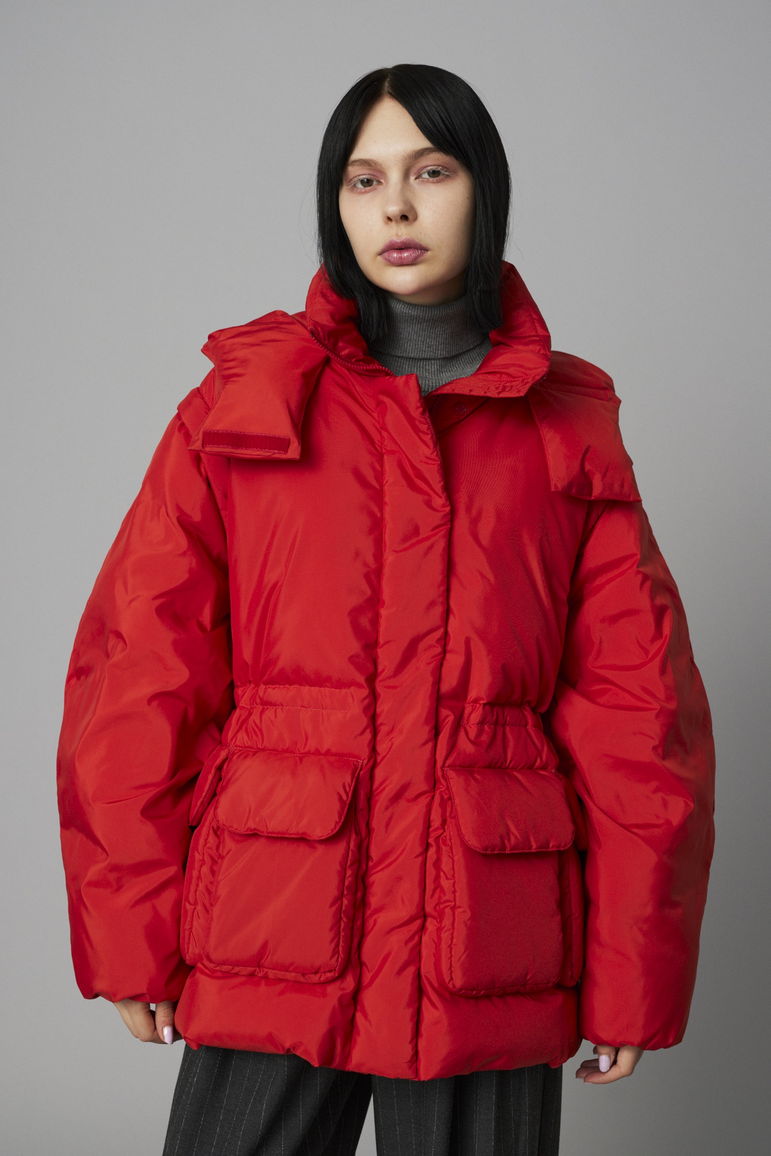 HeRIN.CYE | Pocket down jacket (コート ) |SHEL'TTER WEBSTORE