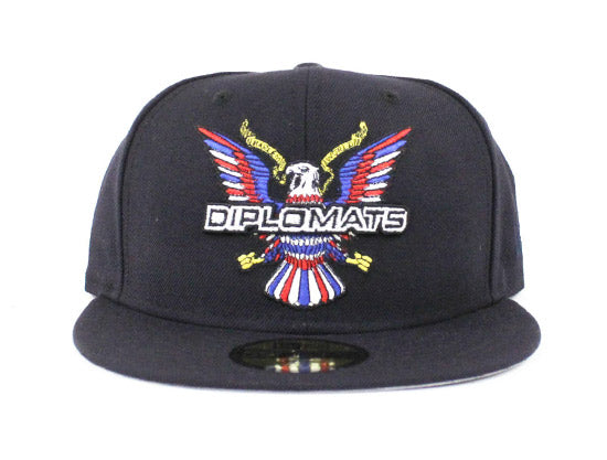 DIPSET x NEW ERA Diplomats 59Fifty New Era Fitted Hat (Navy Gray