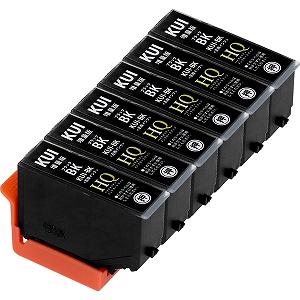 KUI-BK-L クマノミ ブラック 6個パック〔エプソンプリンター対応〕互換