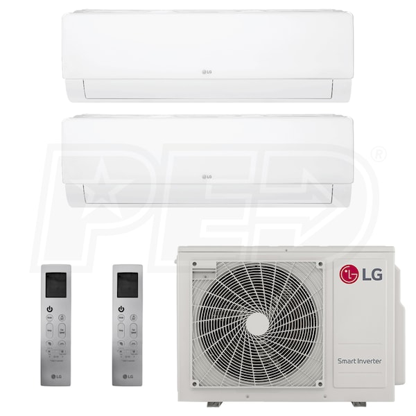 Mitsubishi MXZ-2D20NL 2-MSZ-GX09NL Ductless Mini Split Heat Pump