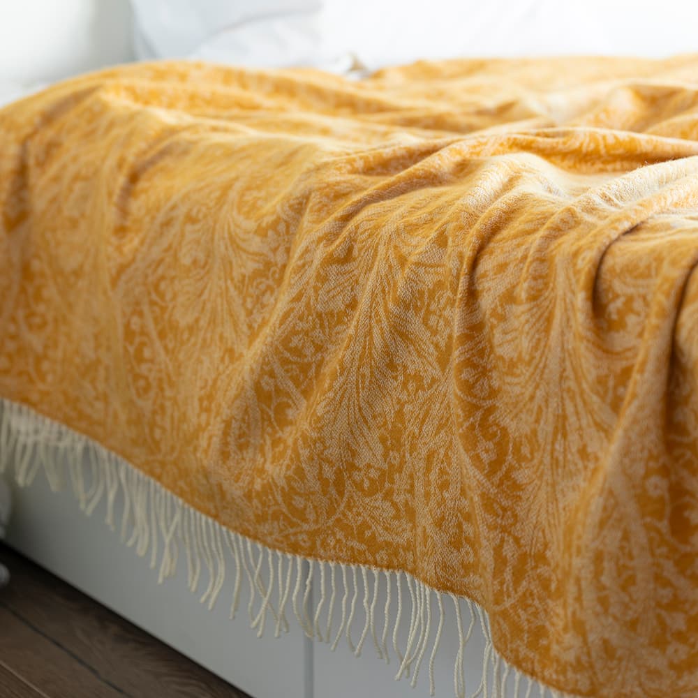 KLIPPAN/クリッパン ウールスロー アルカディア マスタード