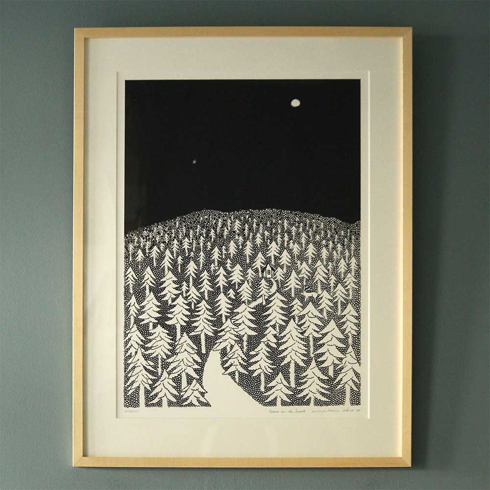 Poster HOUSE IN THE FOREST 26 A3 | サステナブルショップ エ