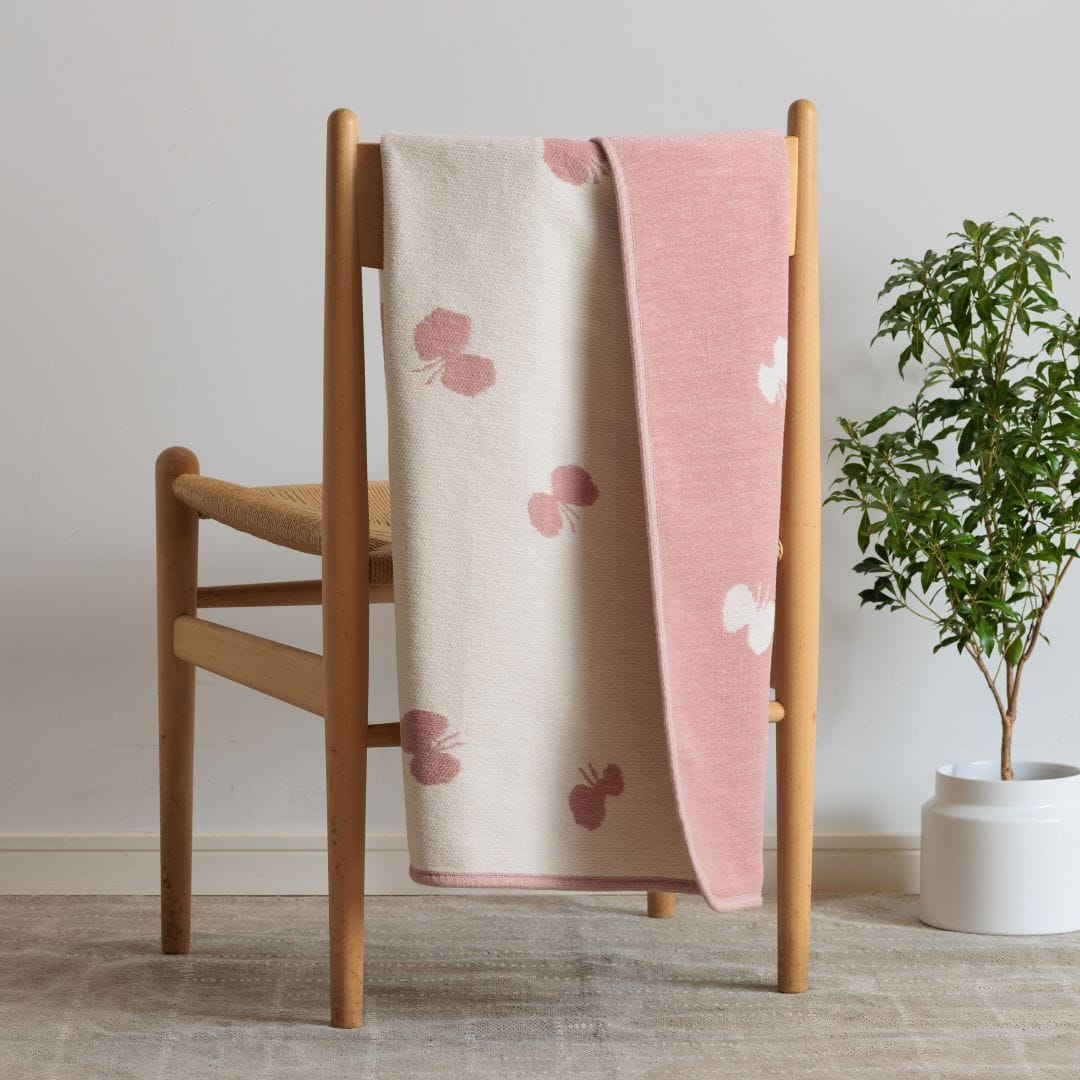 KLIPPAN/クリッパン シュニールコットン ミニブランケット CHOUCHO