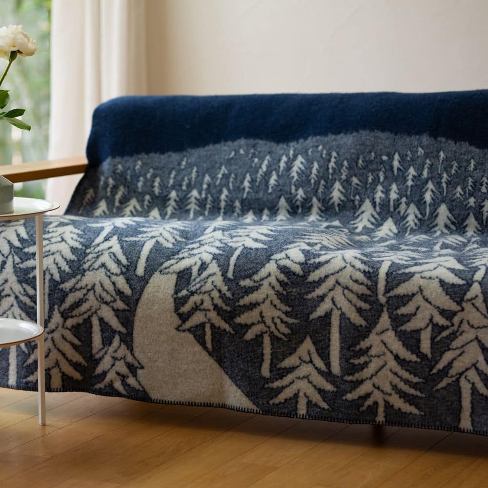 KLIPPAN/クリッパン エコウール ウール シングルブランケット HOUSE IN