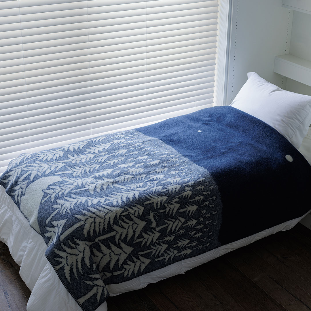 KLIPPAN/クリッパン エコウール ウール シングルブランケット HOUSE IN