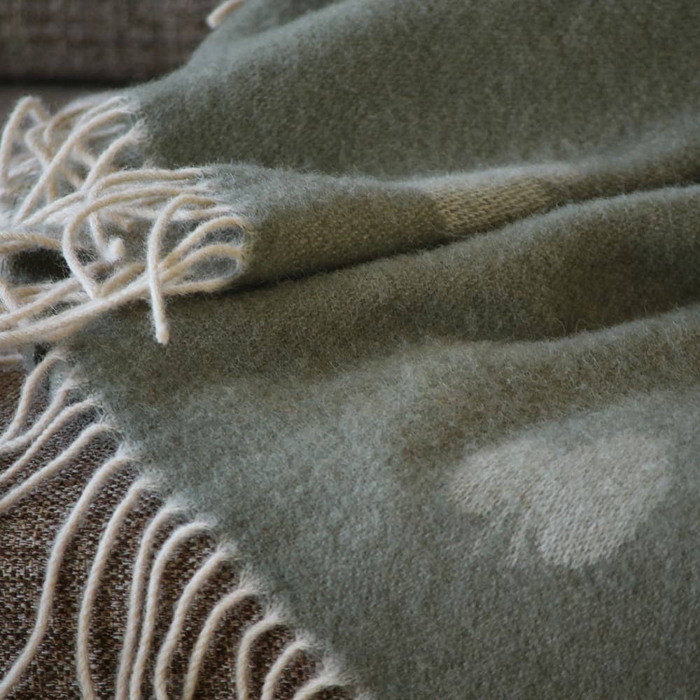 KLIPPAN/クリッパン スロー CHOUCHO オリーブ | サステナブルショップ