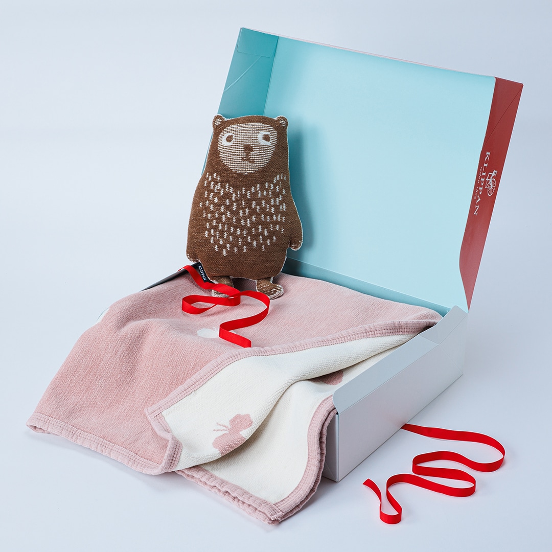 KLIPPAN/クリッパン シュニールコットン ハーフブランケット CHOUCHO