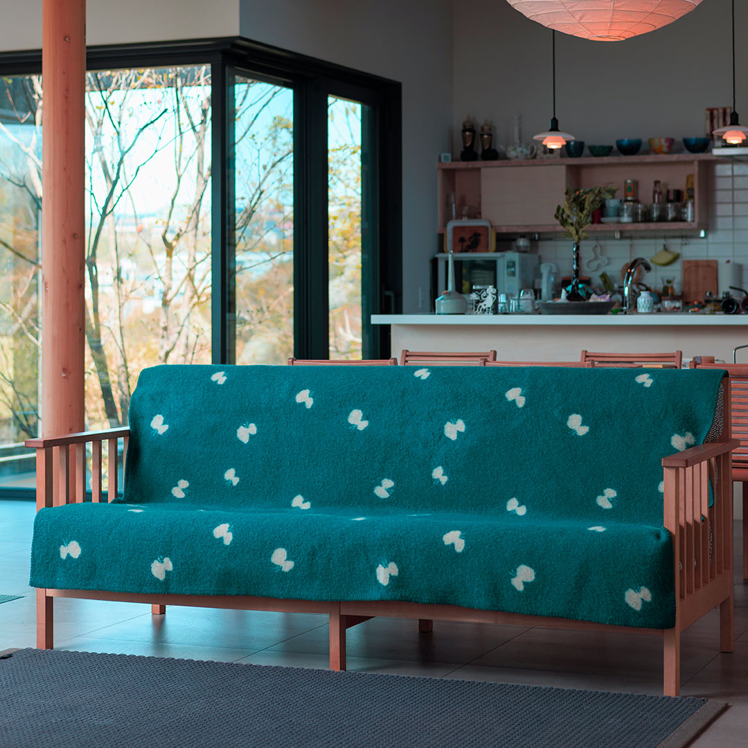 KLIPPAN/クリッパン エコウール ウール シングルブランケット TRIP