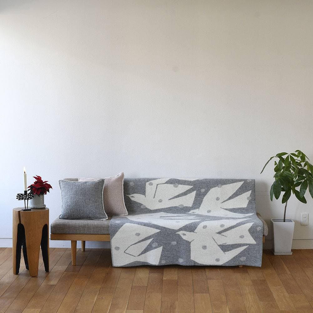 KLIPPAN/クリッパン エコウール ウール シングルブランケット TRIP