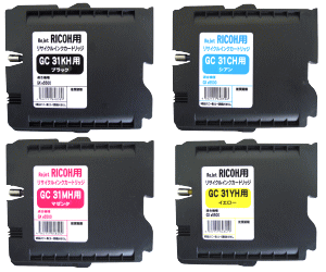 リコー（RICOH） ＞ GC31Hシリーズ / リサイクルインク専門店のエコ