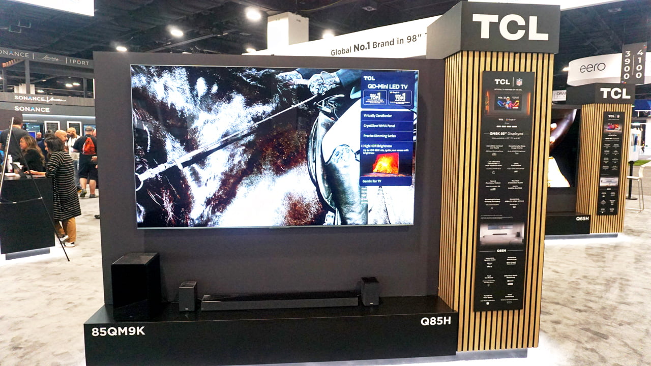 TCL QM9K QD-MiniLED 4K TV with Google Gemini Unveiled at CEDIA