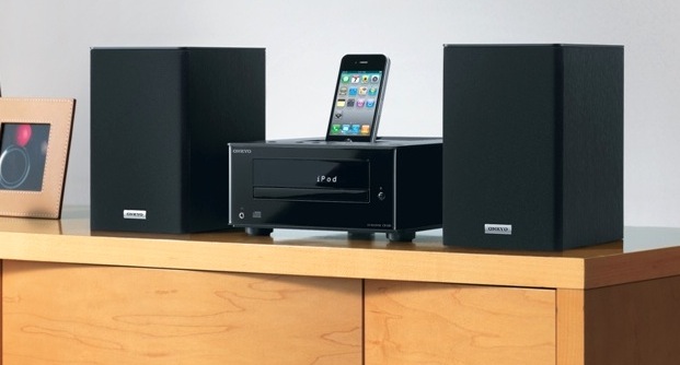 Onkyo CS-345 CD Mini System with iPod Dock - ecoustics.com