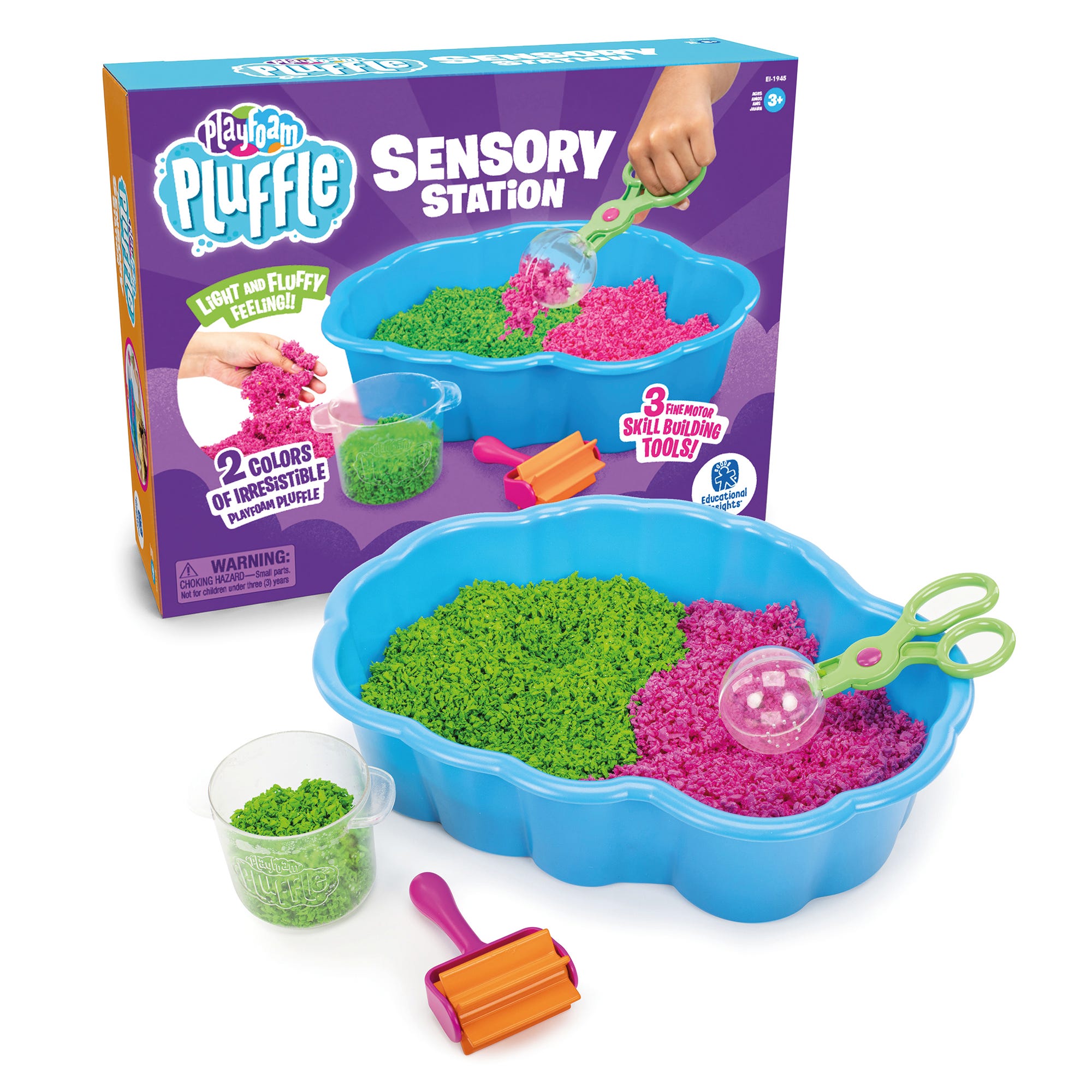 Playfoam Pluffle Sensory Station
