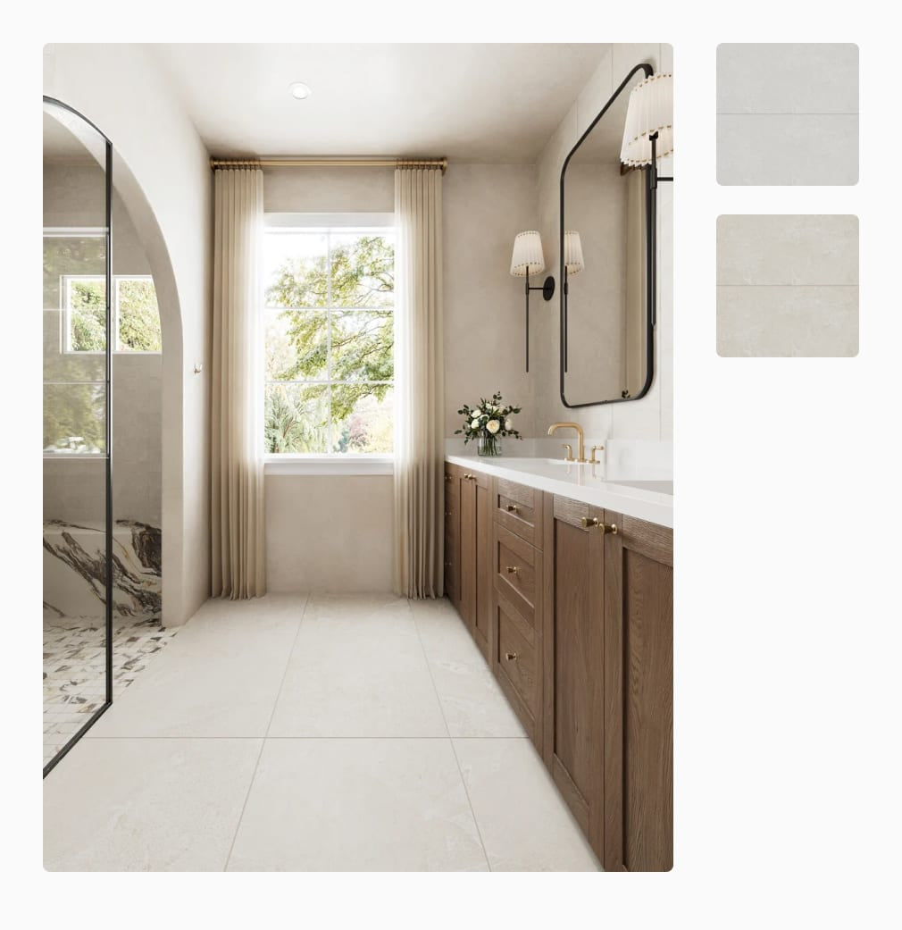 Zayne 12x36 Matte Ceramic Tile in White