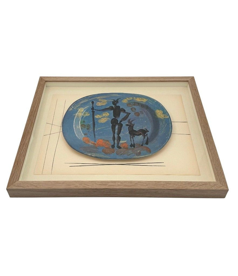 A framed lithographic plate from the 1948 Swedish, limited edition