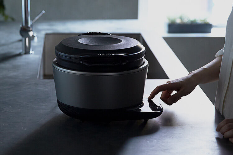 バーミキュラ RP19A-GY 炊飯器 バーミキュラ ライスポット ミニ(3合