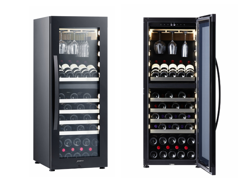 デバイスタイル L3 【右開き】ワインセラー(49本収納) Angelshare