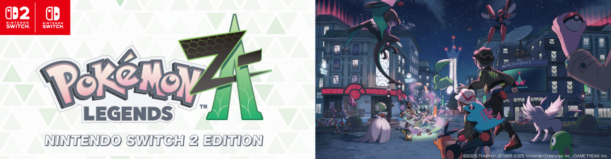 任天堂 NXSPALZLB Pokemon LEGENDS Z-A Nintendo Switch 2 Edition