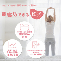 TOPPANエッジ WDB01-01 わたしの温度 婦人 基礎 妊活 温度計 ホワイト