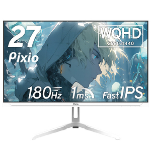 Pixio PX278WAVE-PW 27型ゲーミング液晶ディスプレイ ブラック