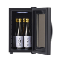 デバイスタイル CG-P8S-K 【右開き】ワインセラー(8本収納) ブラック