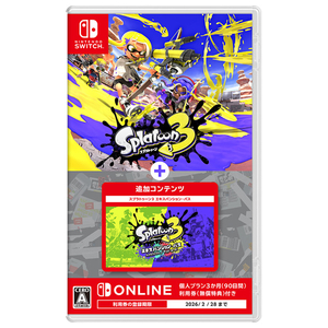 任天堂 HACRAV5JG スプラトゥーン3 + エキスパンション・パス【Switch