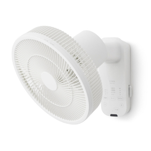 シロカ SF-W171E5(W) DCモーター搭載・リモコン式壁掛け扇風機