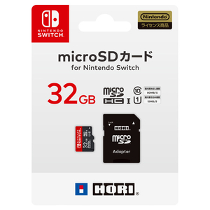HORI NSW043 microSDカード 32GB for Nintendo Switch |エディオン公式通販