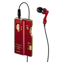 エルパ AS-P001(WR) イヤホンマイク式集音器 イヤリス ワインレッド
