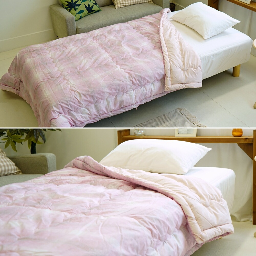 肌掛け布団 日本製 洗える ダクロン フレッシュ 4hole シングル 150