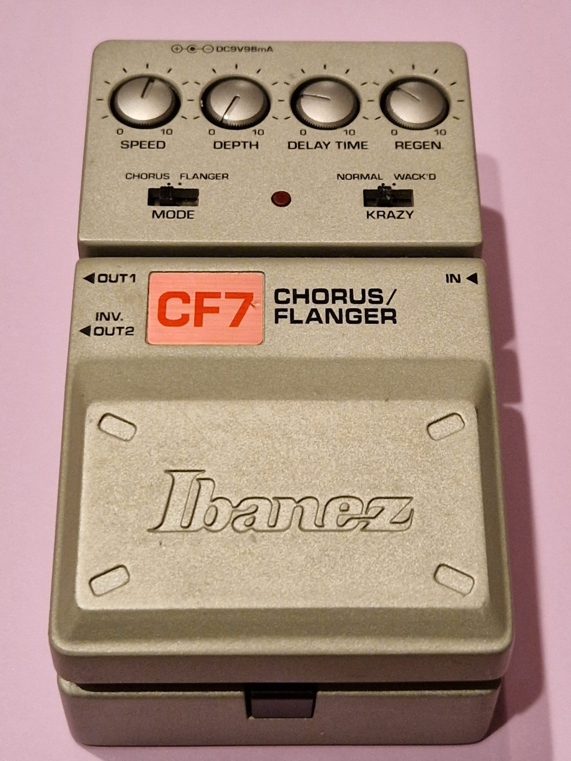 Ibanez CF7 Stereo Chorus/Flanger - Effects Pedals