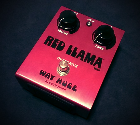 90年代名機のリイシュー「Way Huge Red Llama Overdrive MkII」を