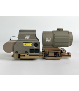 EXPS3 GEN2/2024Ver. Cerakoted G43/Side Flip Mount Sets Sighting