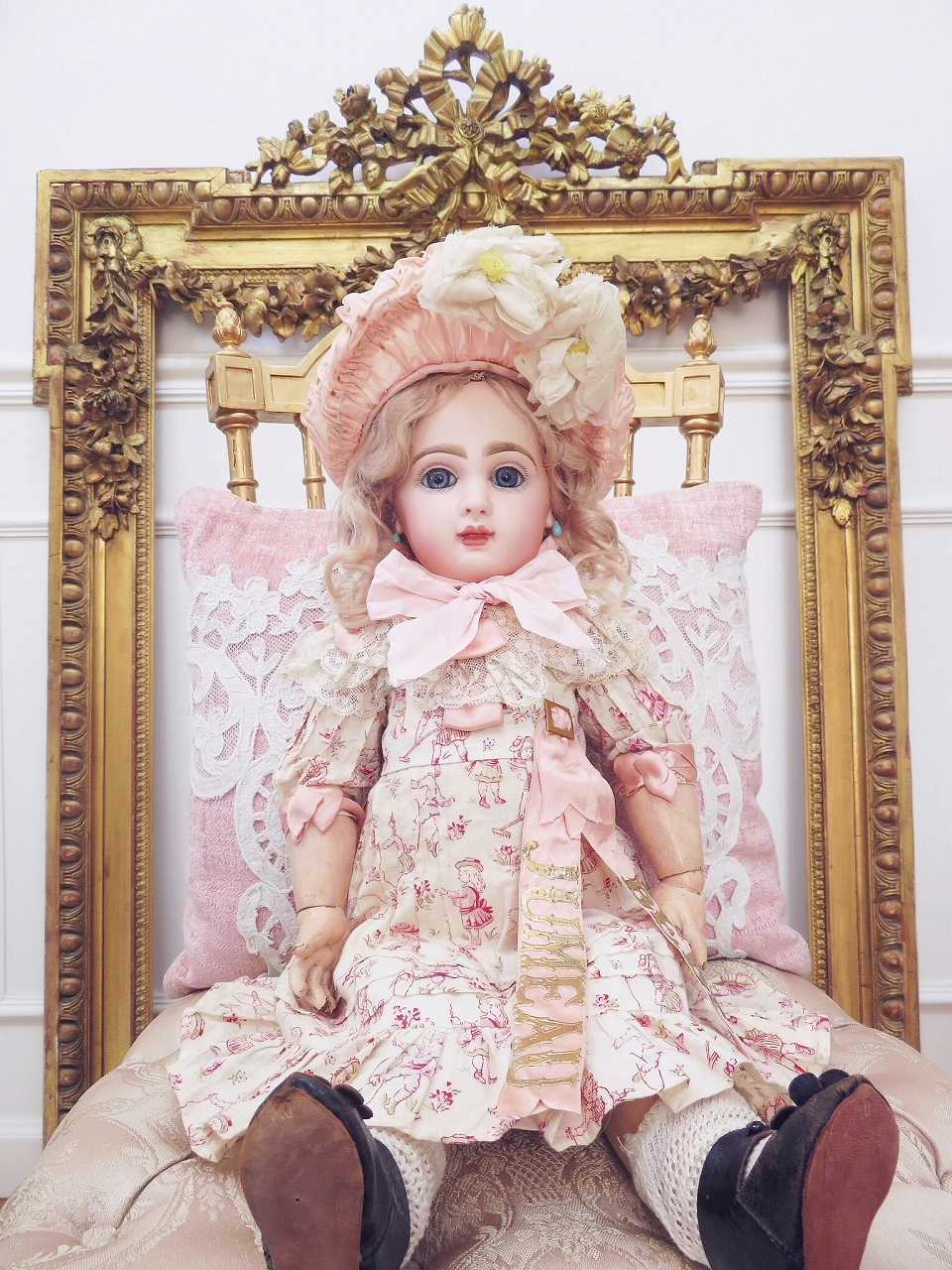 美少女 フレンチ べべジュモー size 9 - 薔薇と天使のアンティーク