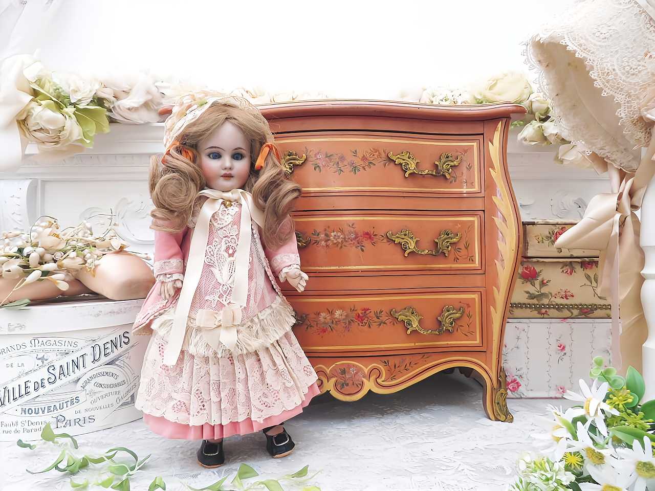 デリカ】アンティーク ビスクドール シーリーズドール デリカ様専用