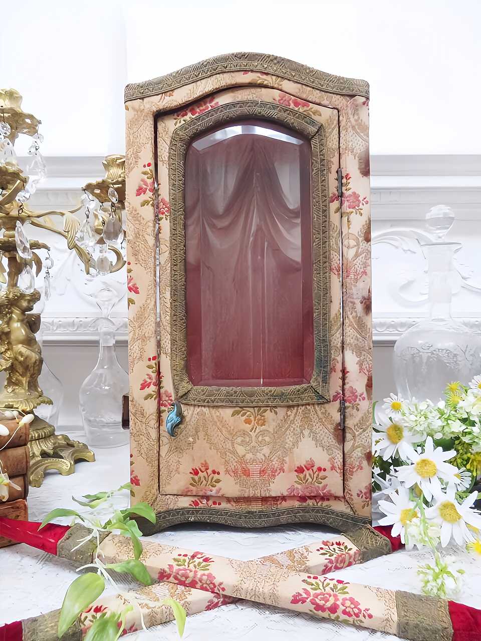 稀少 ブルジョアお嬢様 セダンチェア - 薔薇と天使のアンティーク