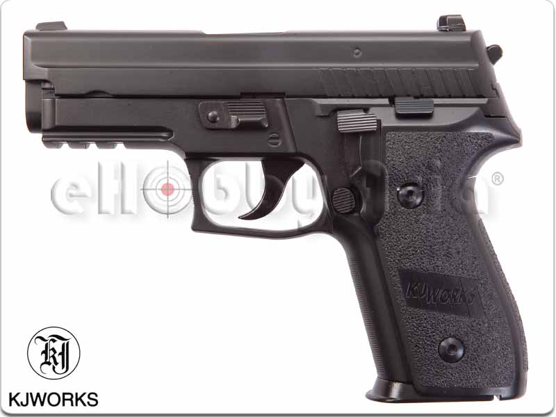 KJ Works P229 KP-02 FULL METAL GBB Pistol | eHobby Asia