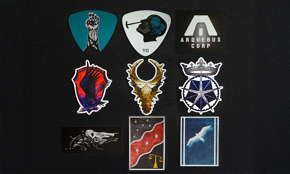 ARMORED CORE VI FIRES OF RUBICON』メタルステッカー（全36種