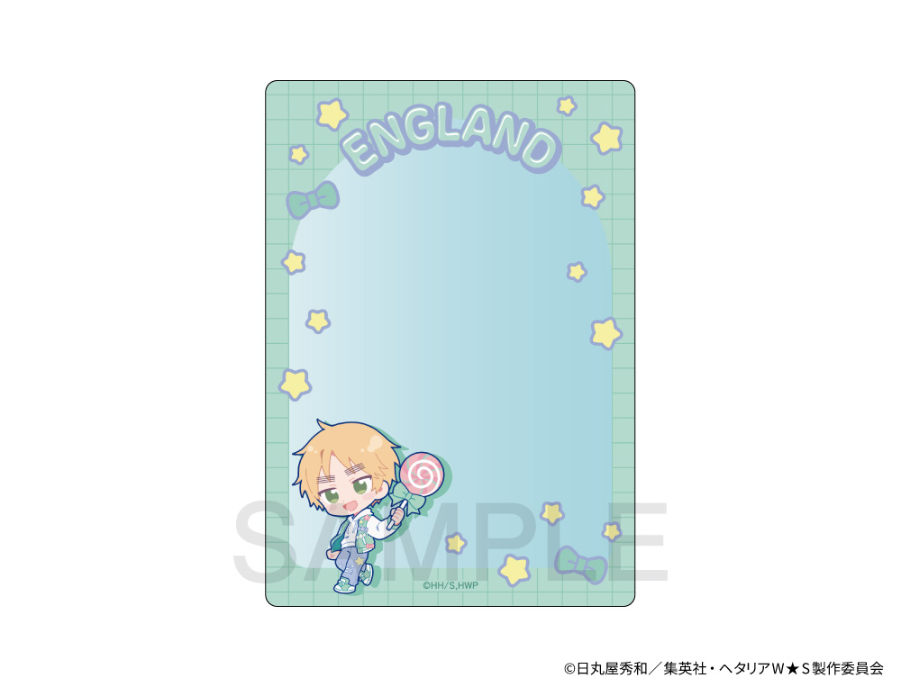 アニメ「ヘタリア World☆Stars」×mixx garden 2025 B7サイズカード