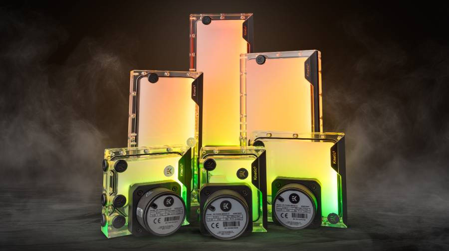 EK-Quantum Kinetic³ FLT 92 D5 PWM D-RGB - Plexi – EK Webshop